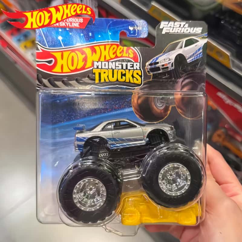 Hot Wheels Car Monster Trucks - 新型26DホットウィールFYJ44モンスタートラックシリーズダイキャストモデルカーおもちゃ ワイルド・スピード 日産スカイラインGTRモデル コレクションカーおもちゃ