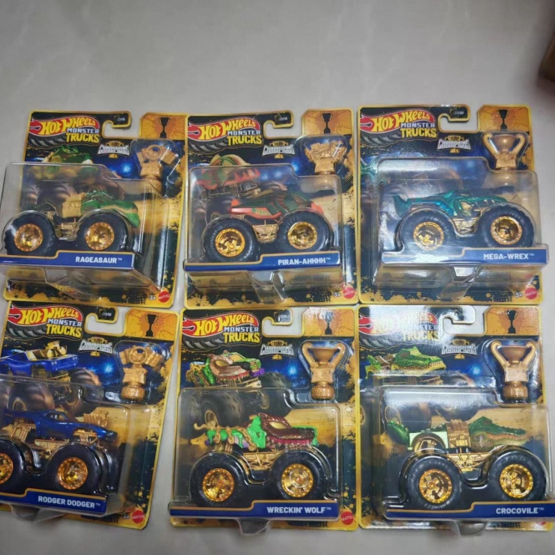 ホットホイール モンスタートラック チャンピオンズシリーズ  - Hot Wheels Car Monster Trucks のレビューと価格