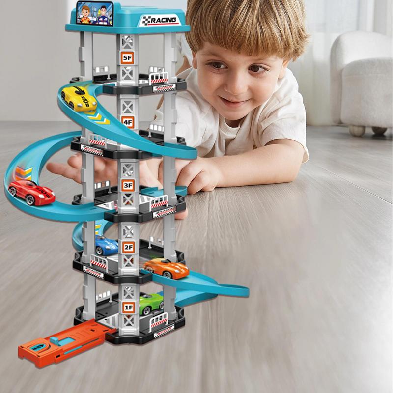 カーレーストラック ランプおもちゃ 子供用ガレージ カタパル - Hot Wheels Car Track Sets のレビューと価格