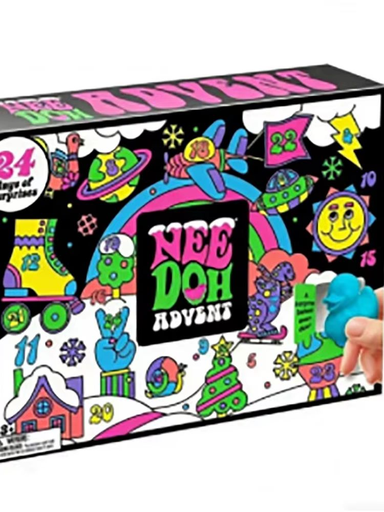 24個入り ニードー スクイッシュ フィジェット アドベント - Mystery Box Blind Bag のレビューと価格