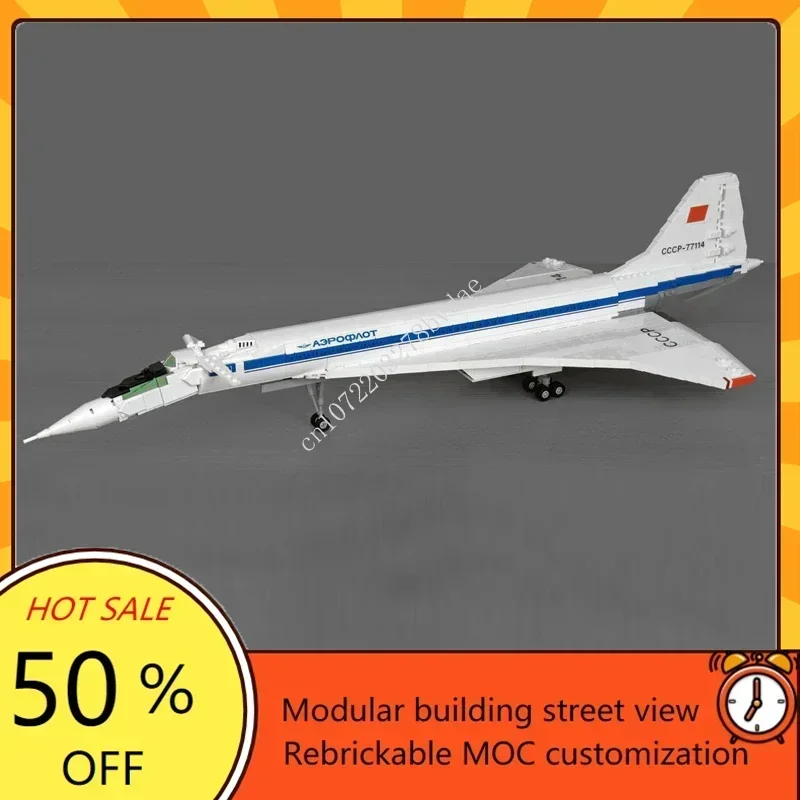 1846 個 MOCS 新しいコンコルド航空機トゥポレフ T - Model Airplane Plastic のレビューと価格