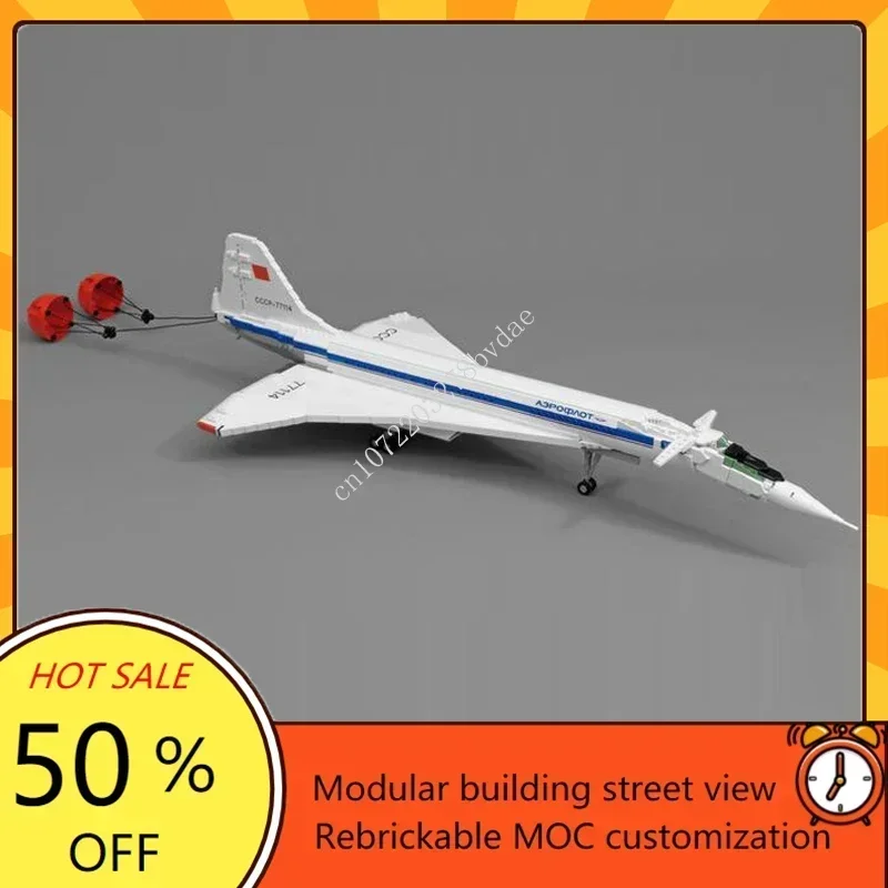 1846 個 MOCS 新しいコンコルド航空機トゥポレフ T - Model Airplane Plastic のレビューと価格