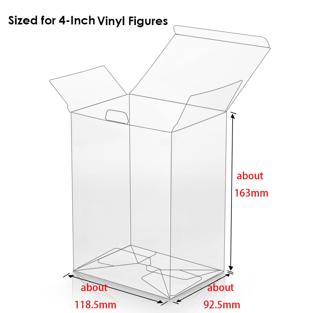 Funko Pop 4インチ 6インチフィギュア用プロテクタ - Funko Pop Protector のレビューと価格
