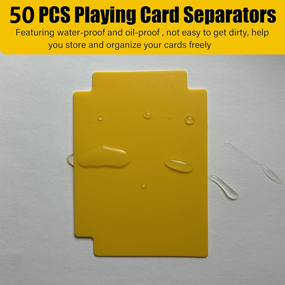 LMETJMA トレーディングカードディバイダー プラスチッ - Trading Card Binder のレビューと価格