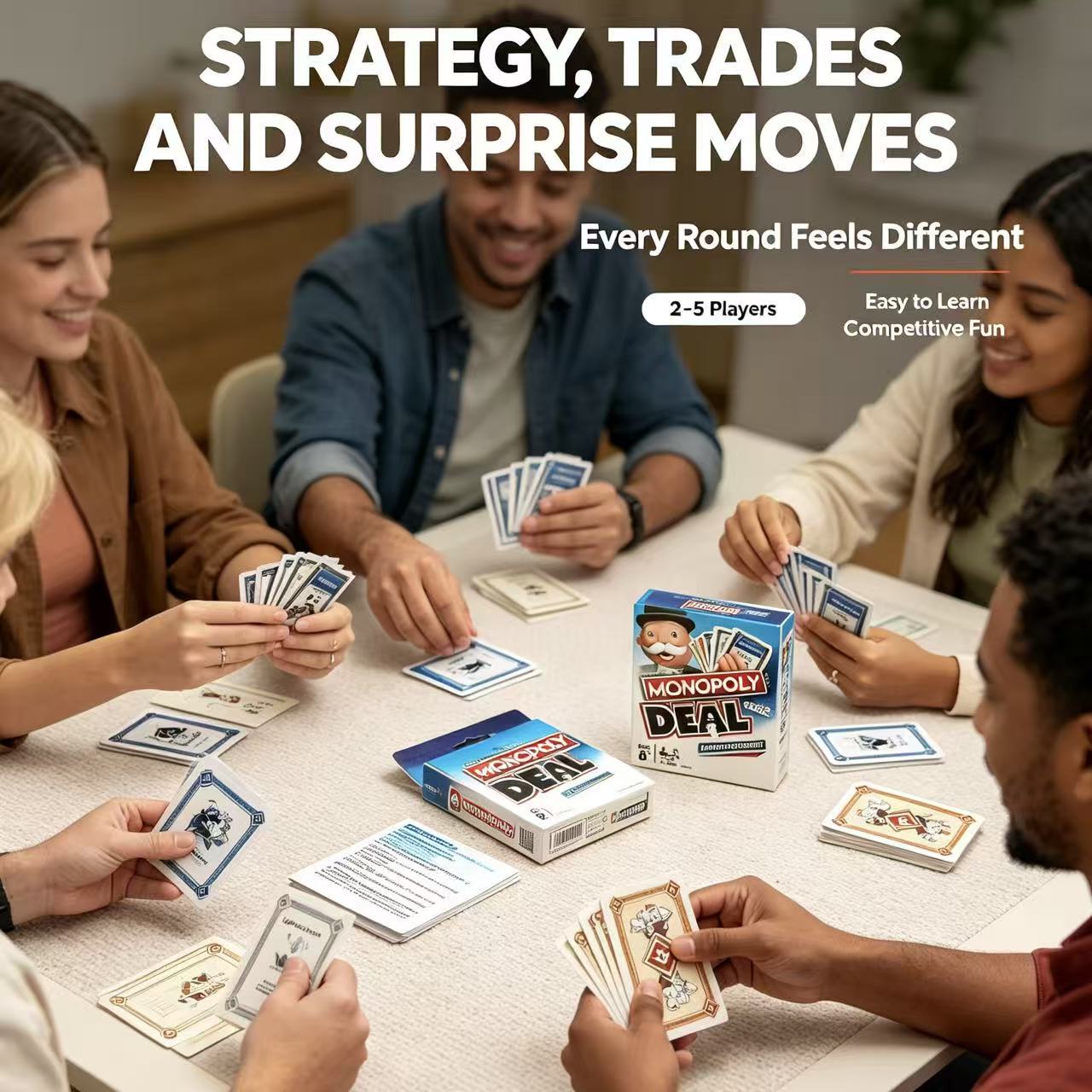 ハズブロ モノポリー ディール カードゲーム |   テンポ - Hasbro Game Monopoly のレビューと価格
