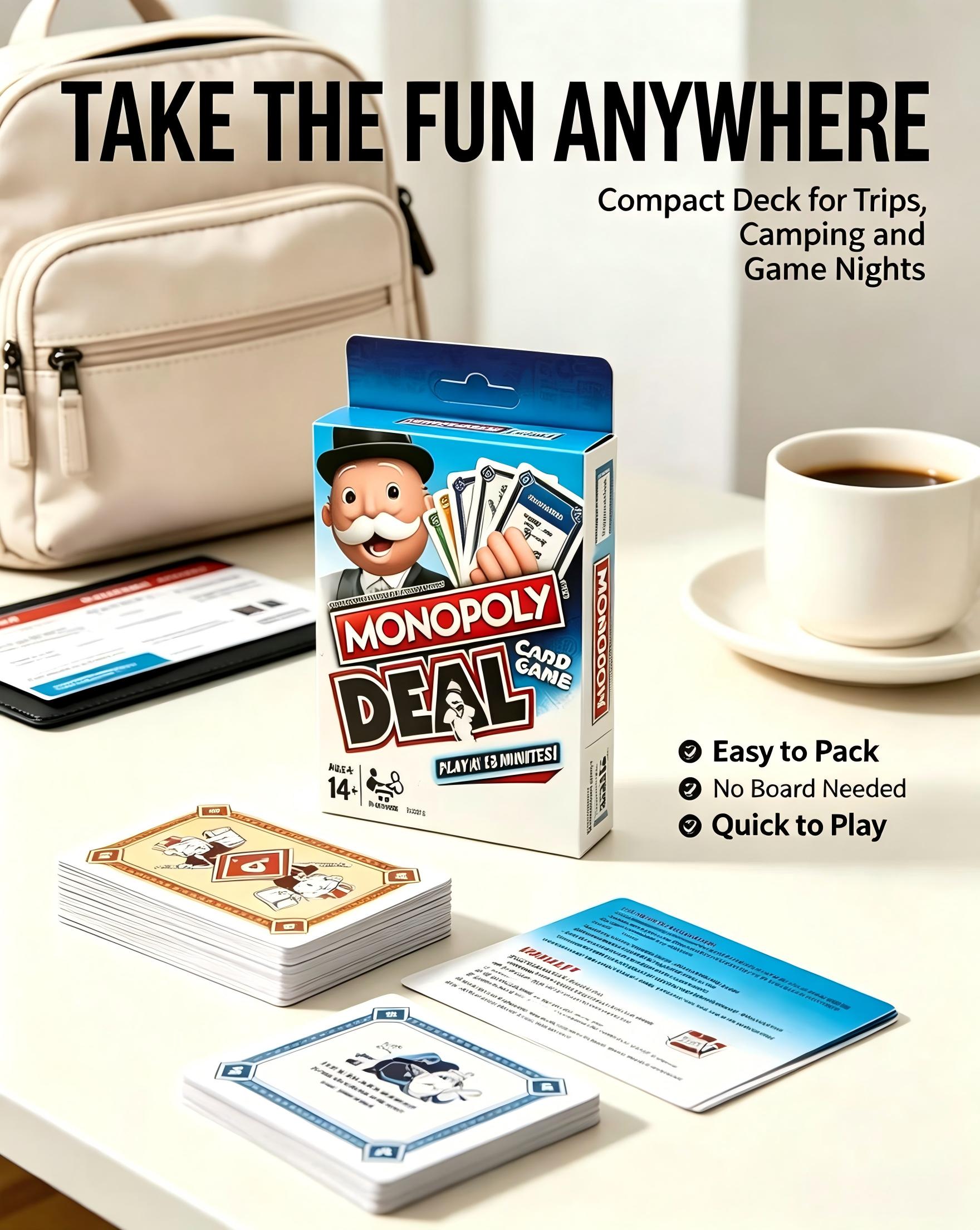 ハズブロ モノポリー ディール カードゲーム |   テンポ - Hasbro Game Monopoly のレビューと価格