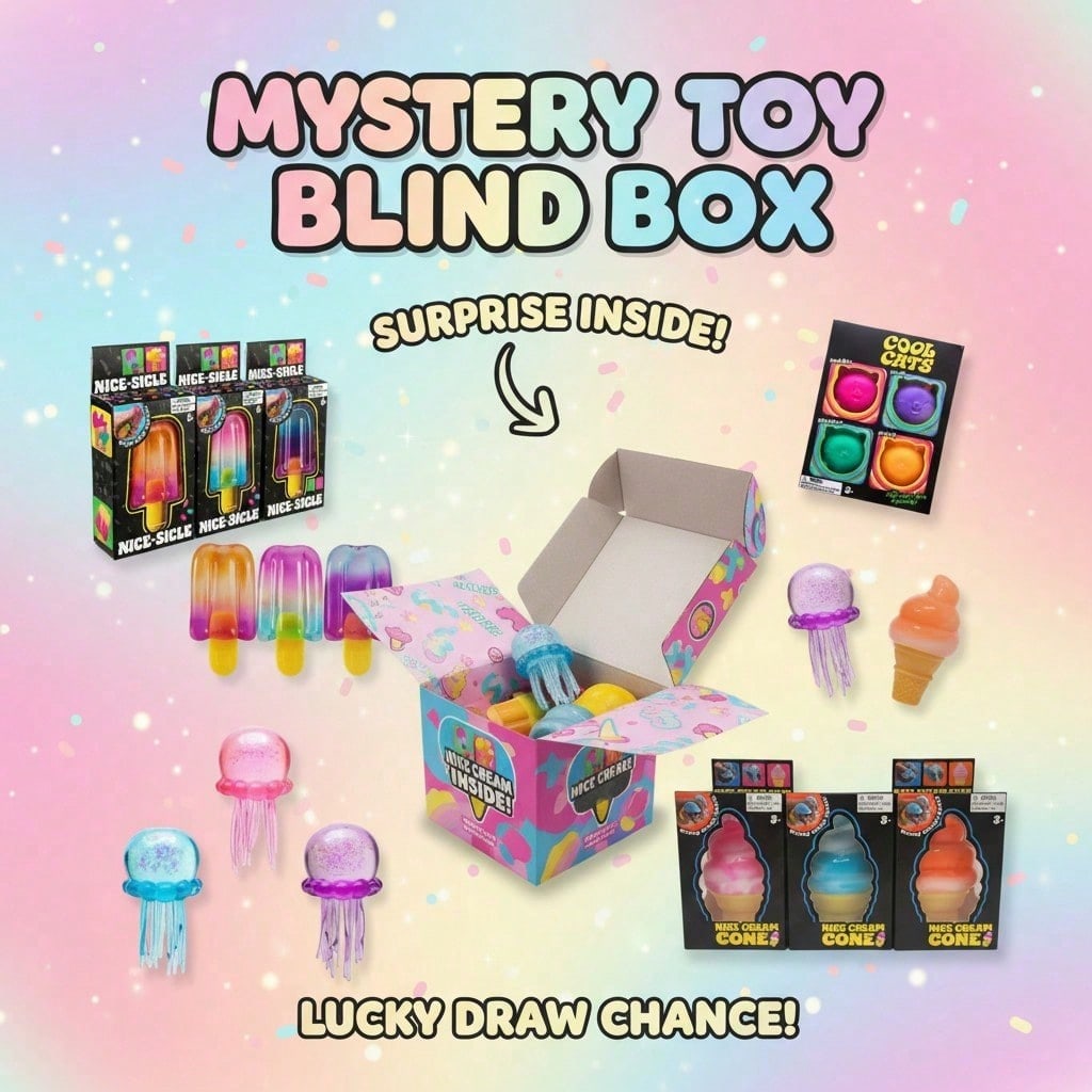 100個以上のアソートスクイッシーフィギュア入りブラインドボ - Mystery Box Blind Bag のレビューと価格